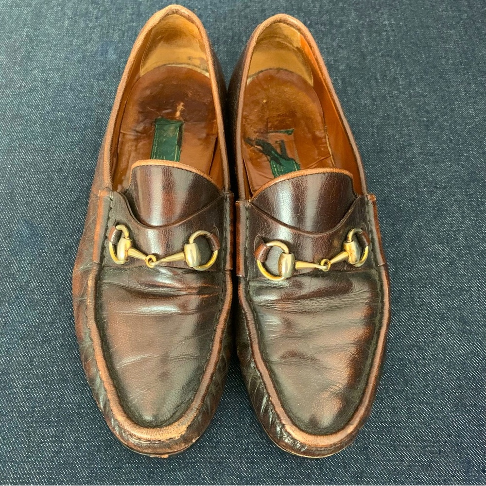 Vintage Gucci Horse Bit Men’s Loafers